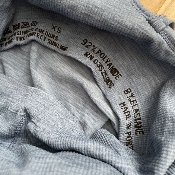 Sweaty Betty Womens Strappy Tank Top Heather Blue Athleisure Gym Yoga Size XS - Picture 7 of 7